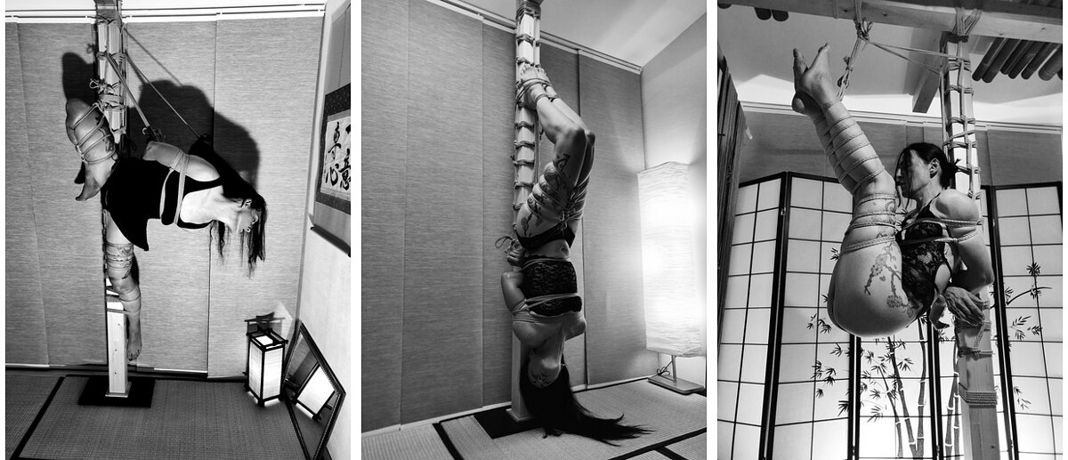 Hashira Advanced bei WolfRope Shibari